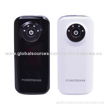 2014 newest full capacity portable mobile power bank, 6600mAh external power bank